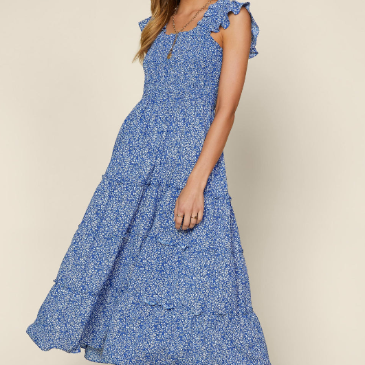 Meghan Dress - Blue