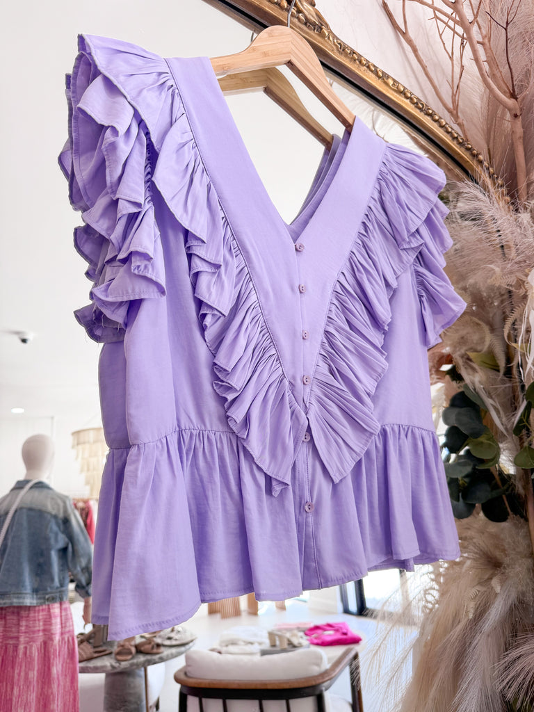 Carly Top - Lilac