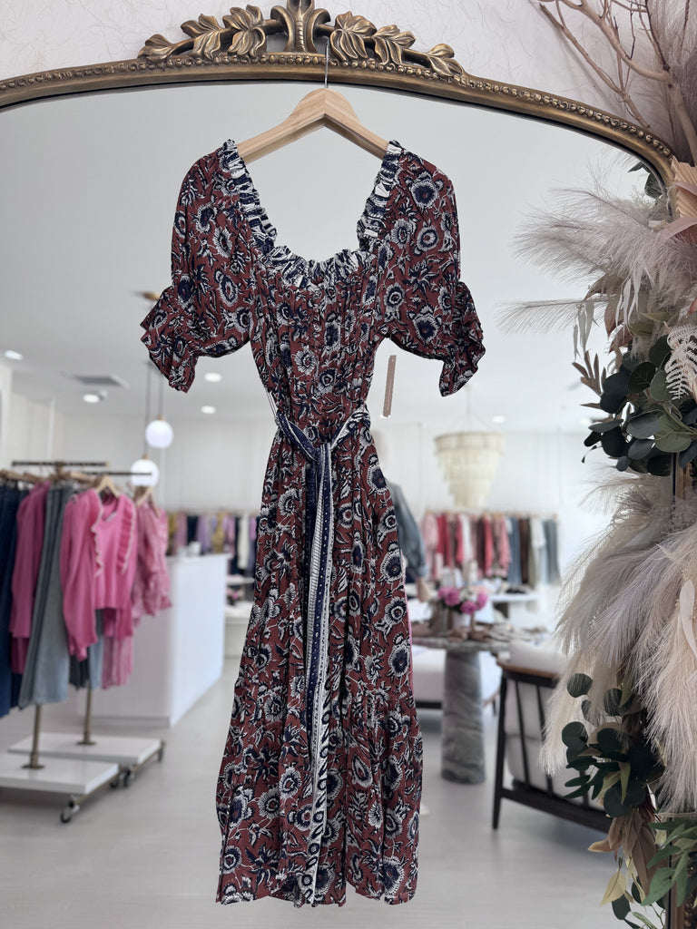 catalina midi dress Vix: Catalina Midi Dress (VR262133) XS