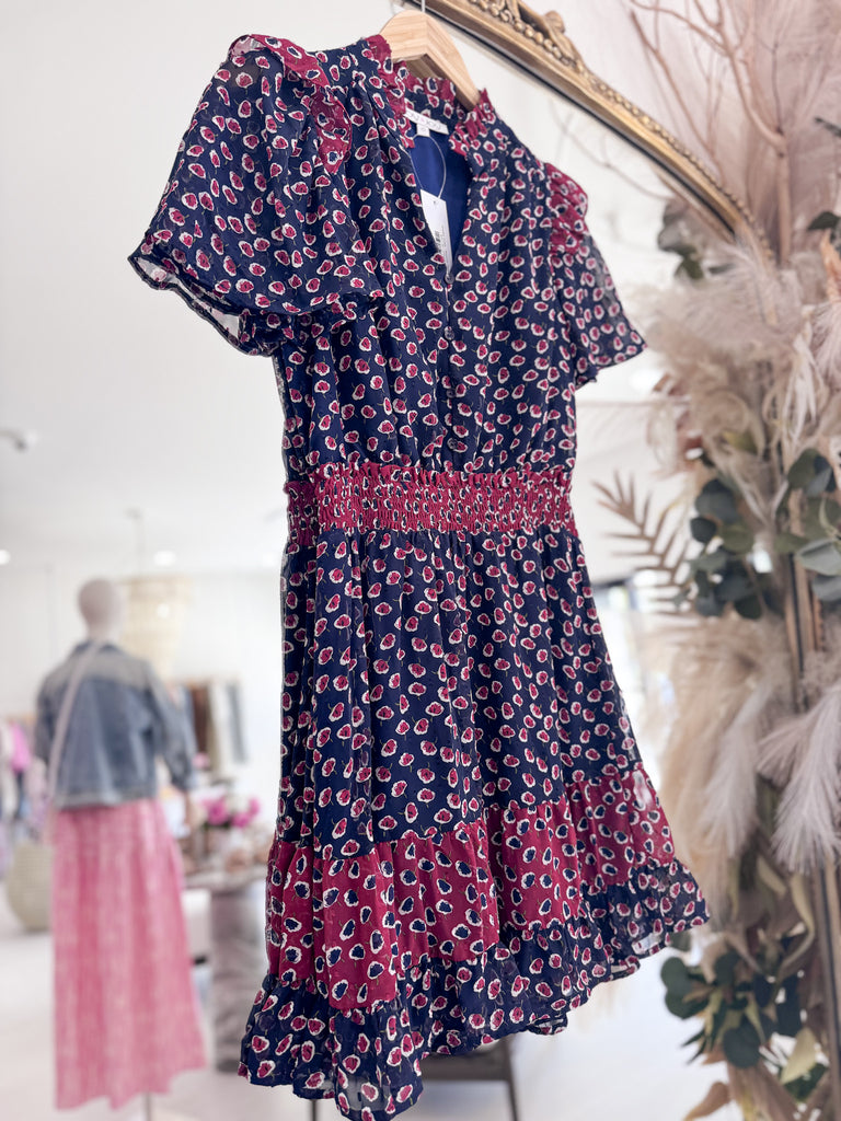 Sinclair Dress - Reverse Floral