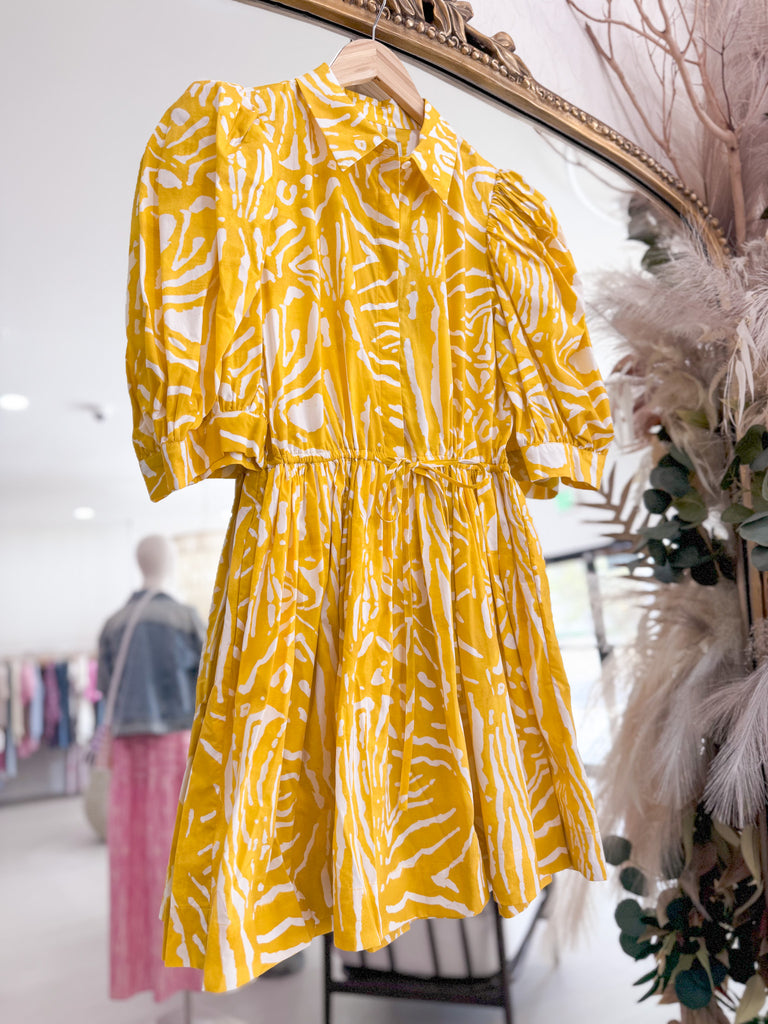 McCauley Dress - Marigold Palms