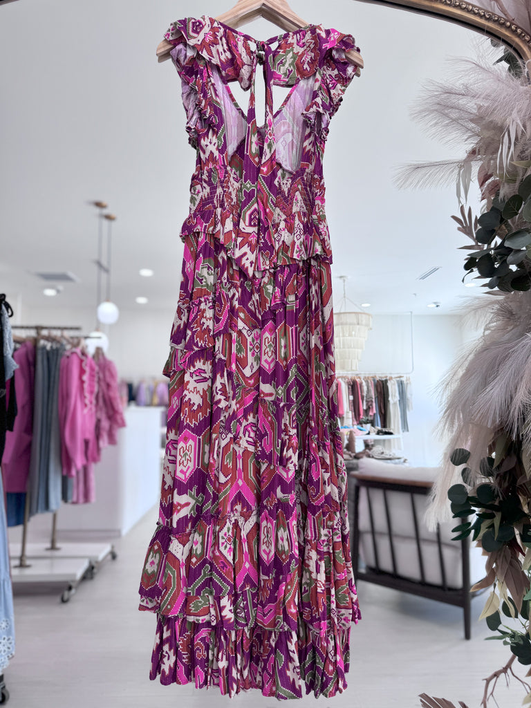 Salome Dress - Marrakech Pink