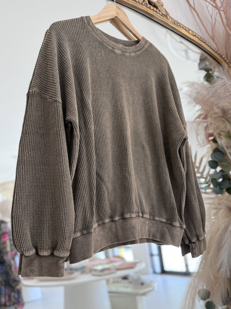Ace Sweater - Vintage Olive