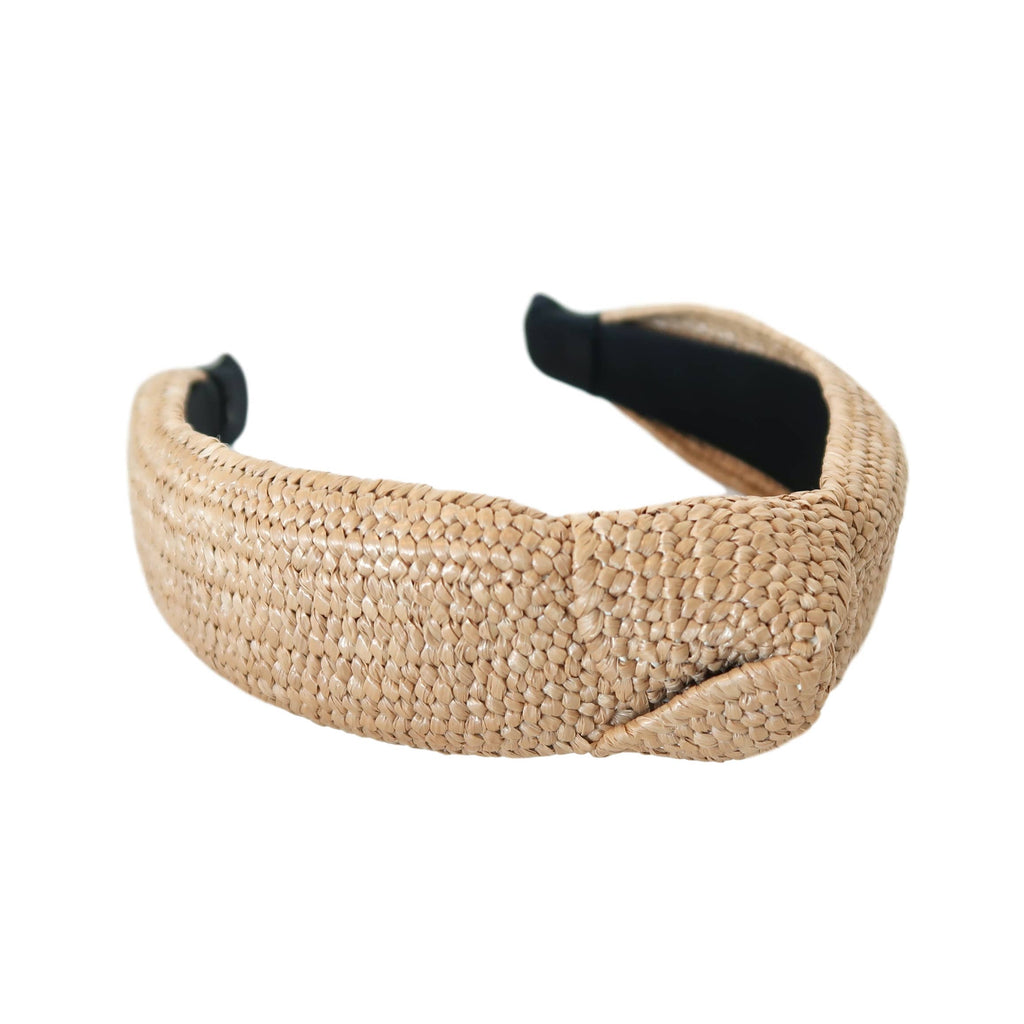 Raffia Headband - Natural
