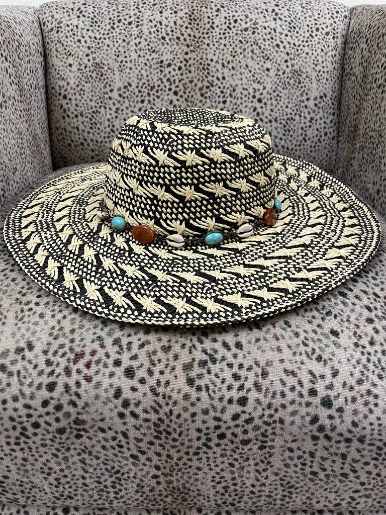 Benson Straw Hat - Shells