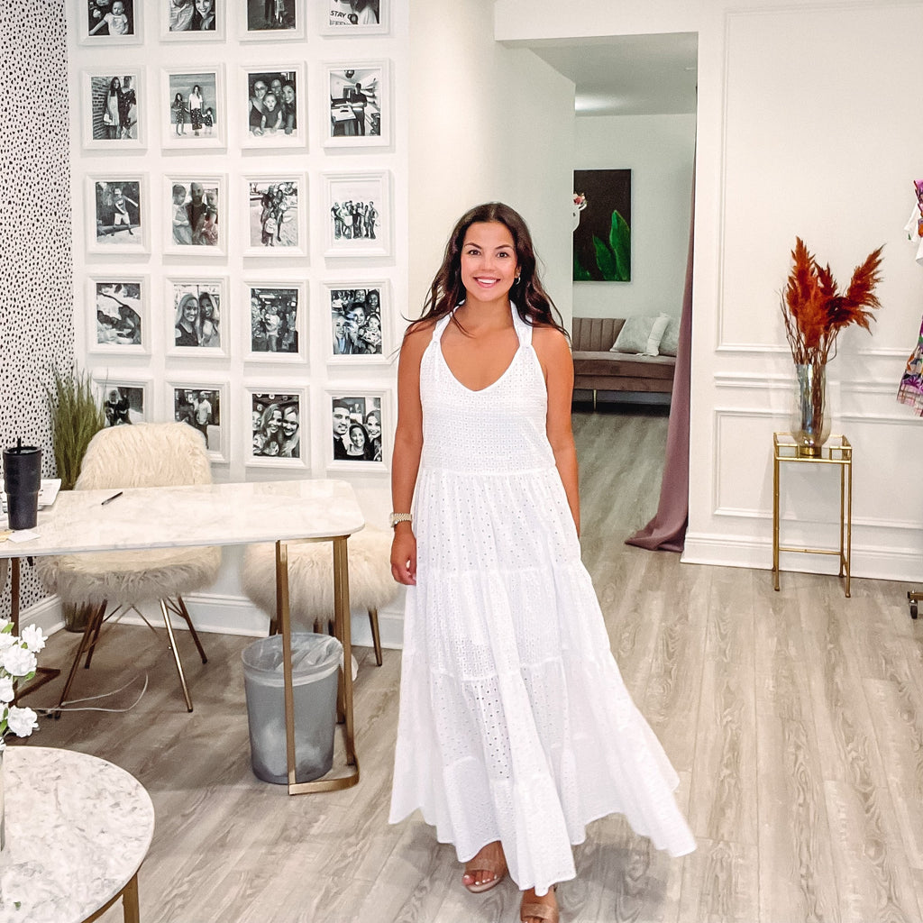 cabana maxi dress Myers Button Down Maxi Dress