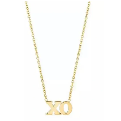XOXO Necklace - Gold